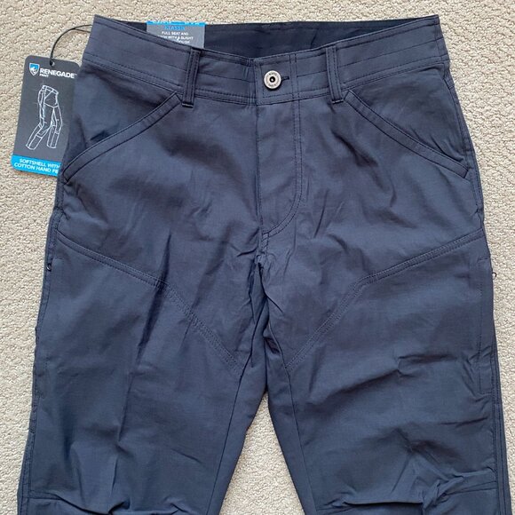 KUHL Renegade Pant 30x36 Klassik Fit Softshell Quick Dry Stretch Koal Gray NWT - Picture 3 of 12
